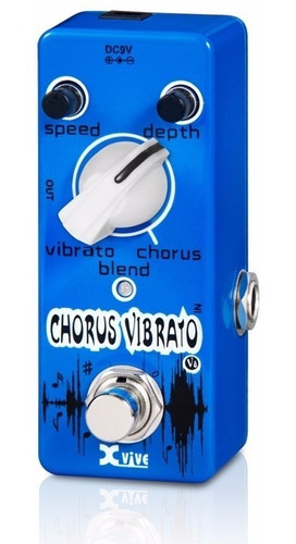 Micro Pedal Efecto Chorus Vibrato Xvive