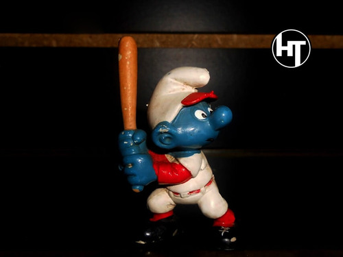 Imagen 3 de 4 de The Smurfs, Los Pitufos, Beisbol, Peyo, Vintage 2.5 Pulgadas