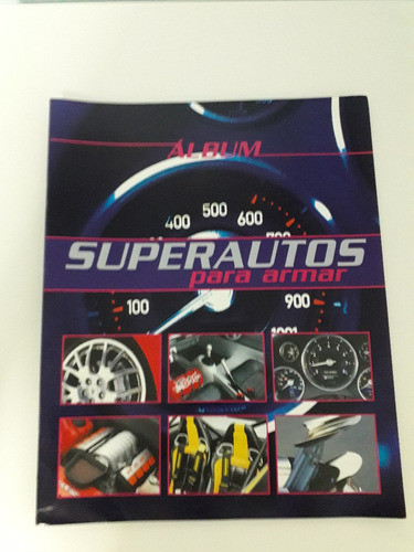 Album Super Autos Para Armar El Comercio