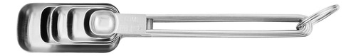 Juego De Cucharas Dosificadoras Fox Run, Acero Inoxidable, 6