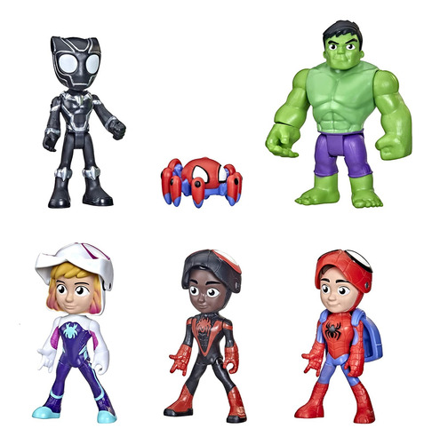 Spidey And His Amazing Friends Marvel Hero Reveal Multipack