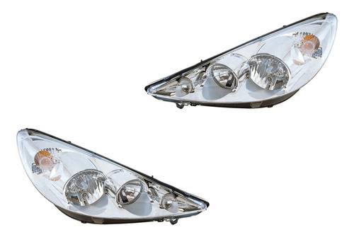 Par De Faros Depo Peugeot 207 2009 2010 2011