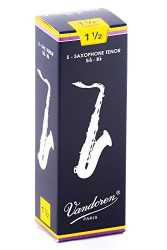 Cañas Tradicionales Vandoren Sr2215 Para Saxofón Tenor