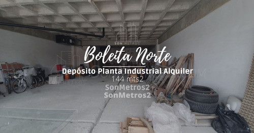 Local Depósito Planta Industrial En Alquiler Boleita Norte 144 Mts2 Sonmetros2
