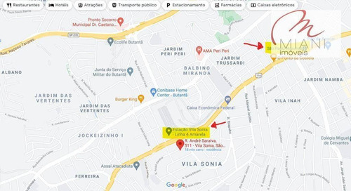 Imagem 10 de 11 de Terreno Perfeito Para Uma Renda Garantida. Próximo Da Estação De Metrô - Linha Amarela. - So1198