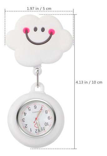 Reloj De Bolsillo Para Enfermera Divertido Con Dibujos Anima