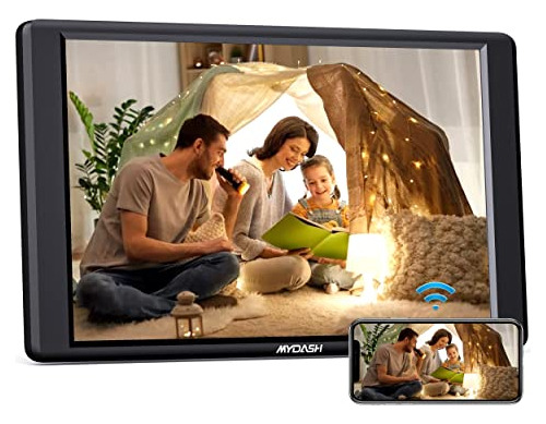 Wifi Digital Photo Frame, Mydash 10.1 Inch Hd Ips Touch Scre