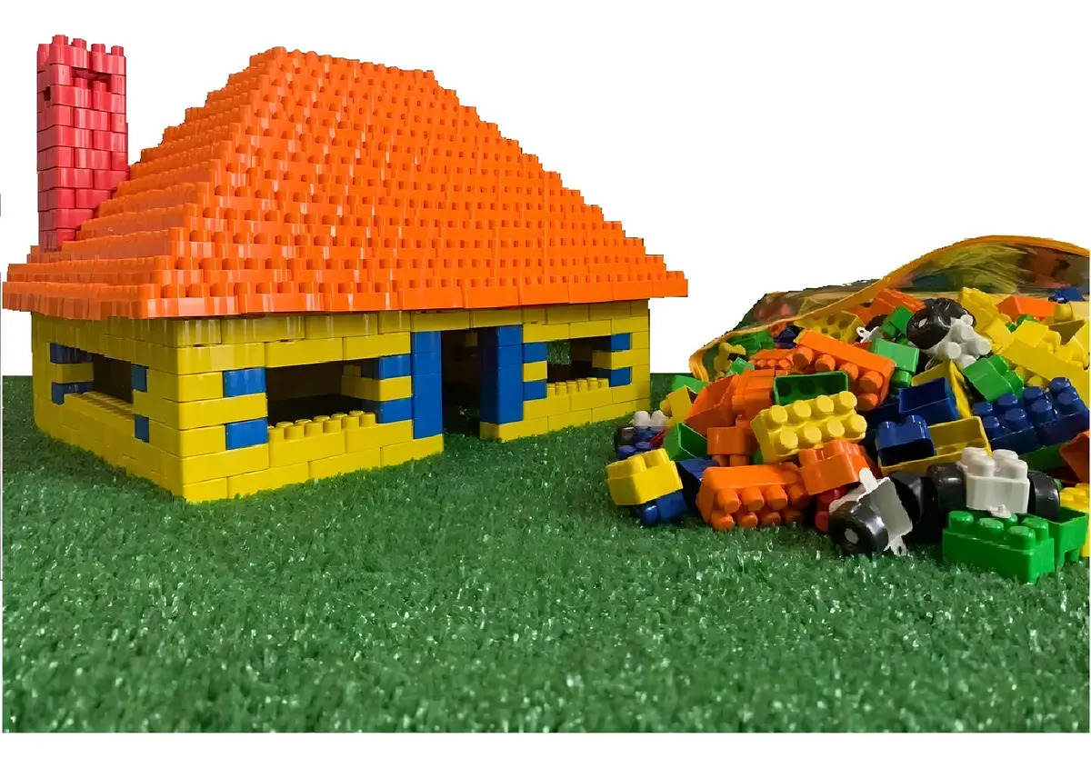Kit Multiblocos Com 300 Pçs - Blocos - Montar - Infantil