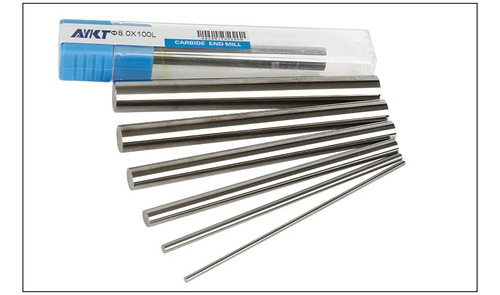 Bits Redondo 4,0 Mm Metal Duro K10 Vídia Para Buril 100mm