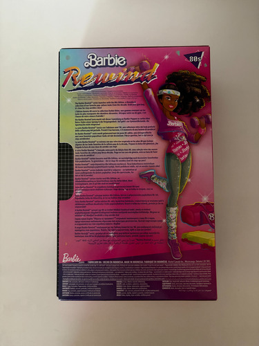 Barbie Rewind Ejercicios Workin' Out Christie 80s (Usado)