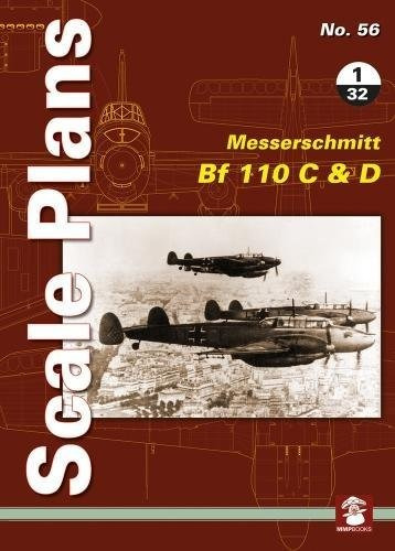 Messerschmitt Bf 110 C Y D 132 Planos A Escala
