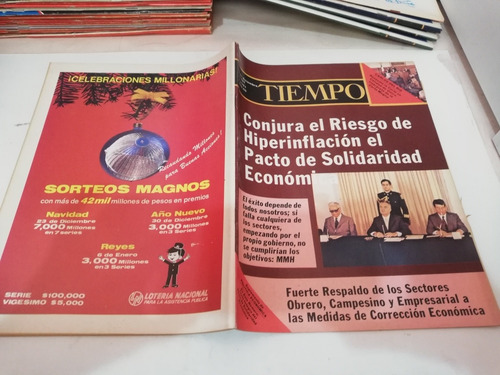 Tiempo Conjura El Riesgo De Hiperinflación El Pacto De (Usado)