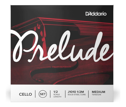 Set Cuerdas Cello Prelude 1/2 Med J1010 1/2m Daddario
