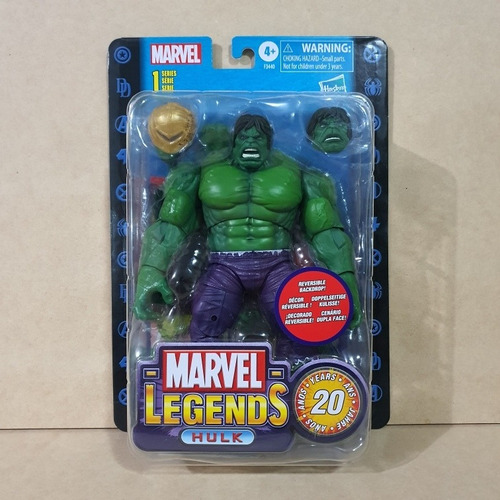 Marvel Legends Series Retro Increible Hulk 20 Aniversario