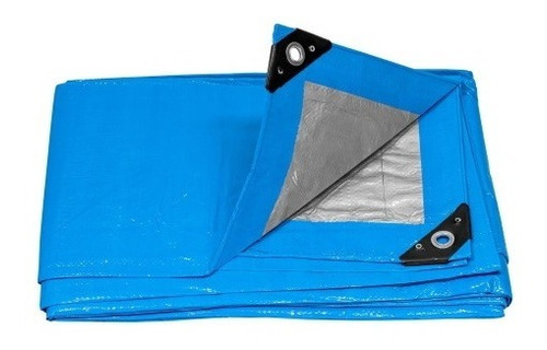 Lona Plastica Impermeable 4x6m Poliet Azul Lp-46 Pretul