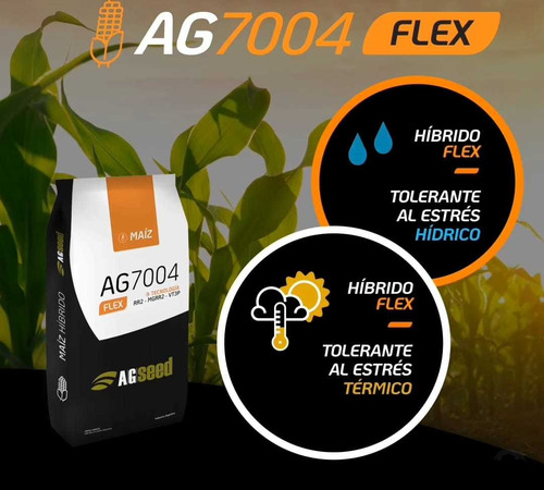 Semilla De Maiz Ag7004 Vt3p Flex - X 20 Bolsas Envíogratis