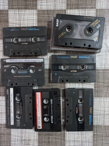 Cassettes De Audio Para Grabar Tdk, Basf, Fuji Lote Musica