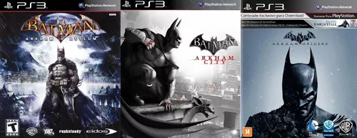 Jogo Batman Arkham City Ps3 Legendado Português Mídia Física