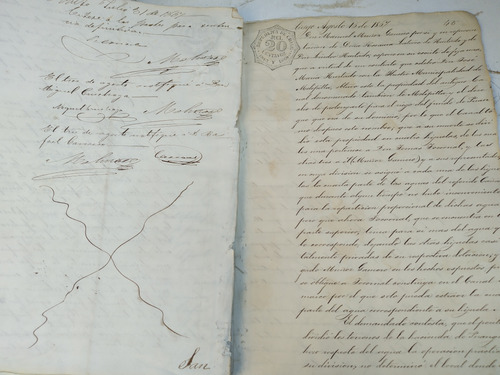 Documentos Antiguo 1865 Otros (Usado)