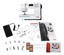 Comprar Máquina de coser recta Bernette b38 portable color blanco 220V