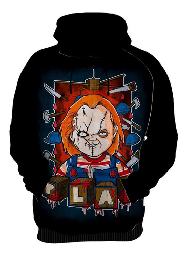 Blusa Moletom Personalizada Chucky Boneco Assassino Filme 