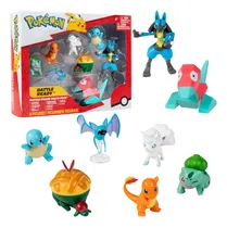 Comprar Pokemon Pack De 8 Figuras Combate Muñecos Pikachu Raichu