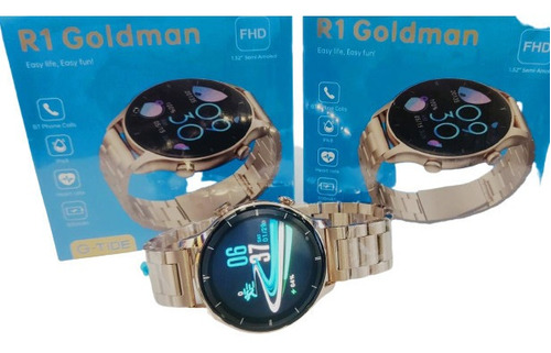 Reloj Smartwatch Mujer  G-tide R1 Goldman