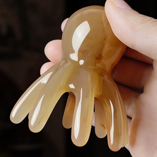 Herramienta De Masaje Para Cuero Cabelludo De Resina Octopus
