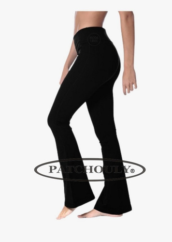 Imagen 7 de 7 de Calza Oxford Algodon Lycra Leggins Tiro Alto Faja Reforzada
