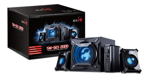 Imagen 4 de 6 de Parlantes Genius Sw-g2.1 2000 45w Para Pc, Xbox, Tv, Dvd Ps2