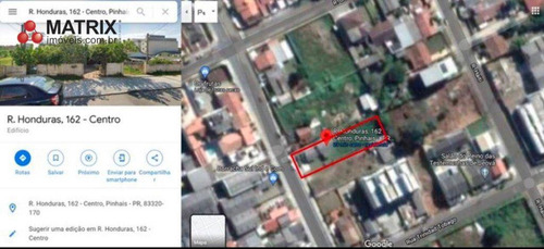 Imagem 2 de 6 de Terreno À Venda, 900 M² Por R$ 890.000,00 - Centro - Pinhais/pr - Te1043