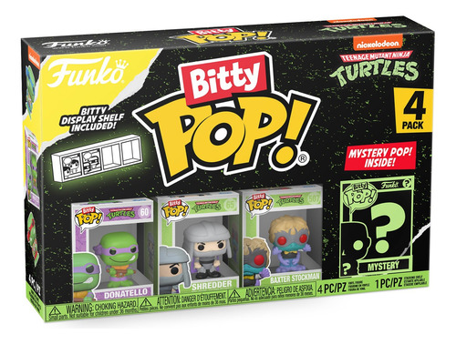 Funko Bitty Pop! Teenage Mutant Ninja Turtles And Mystery