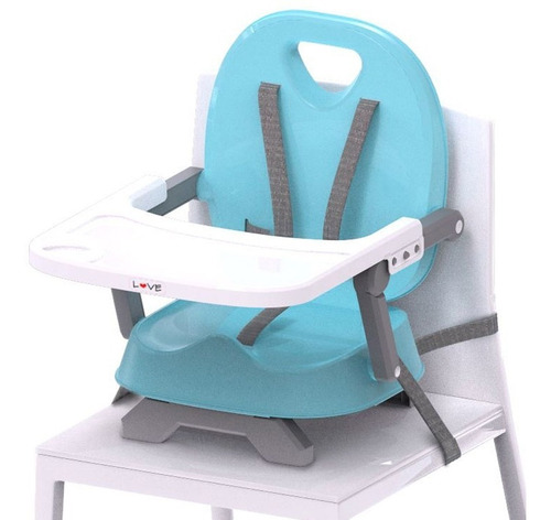 Silla De Comer Bebe Booster Plegable 3 En 1 Love Bandeja 