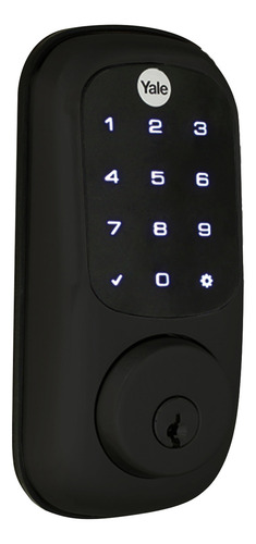 Cerradura Eléctrica Yale Yrd226 Negro Hub Y Módulo Incluidos