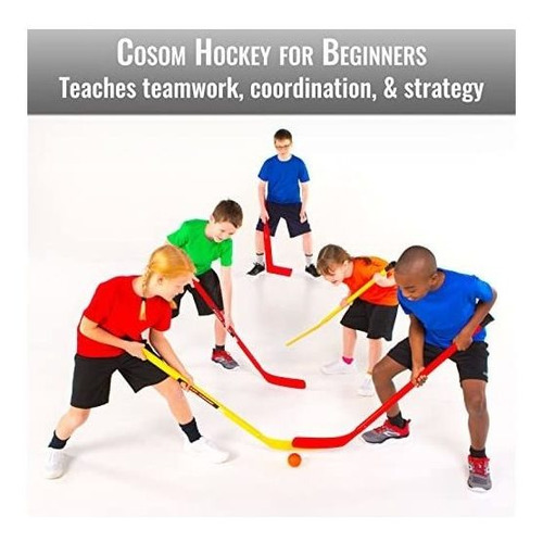 Cosom Elementary Sticks De Hockey De Plástico Para Hockey So