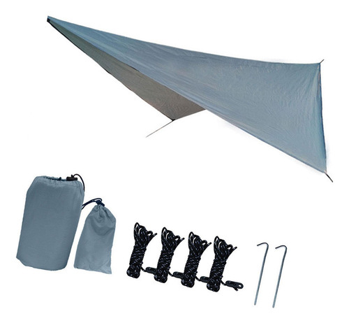 Toldo De Lluvia Para Camping, Accesorio Portátil Para Gris