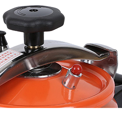 Panela De Pressão Portátil Multifuncional De Laranja 3,5l