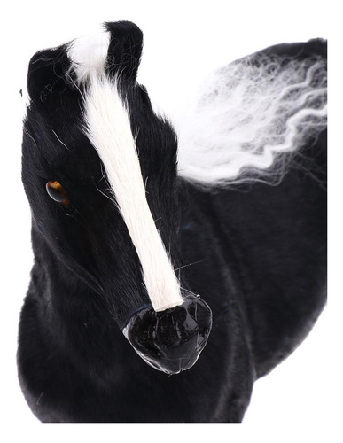Brinquedo De Cavalo De Simulação Preto