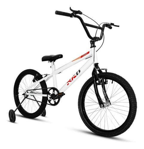 Bicicleta Infantil 20 Masculina Bmx Cross Com Rodinha Apoio