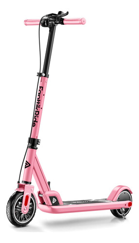 Patinete Eléctrico Ajustable Y Plegable Para Niños Rosado