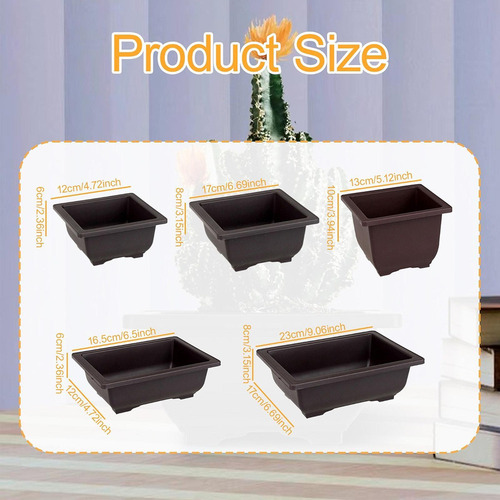 Para 15x Macetas De Macetas De Macetas De Planta Para De