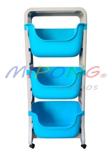 Imagen 5 de 10 de Organizador Torre 3 Cajones Con Ruedas Excelente Calidad C