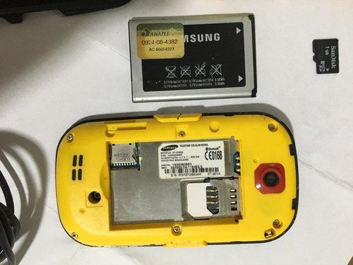 Celular Samsung Grã 3560 Amarelo Acompanha Usb Carregador