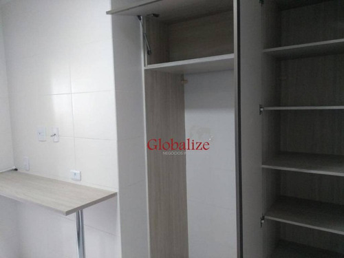 Imagem 18 de 28 de Apartamento Com 2 Dormitórios À Venda, 90 M² Por R$ 430.000,00 - Encruzilhada - Santos/sp - Ap0075