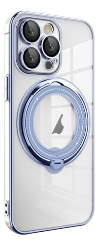 Funda Simple Con Soporte Y Protector De Lente Para iPhone 16