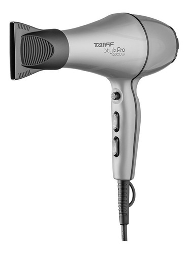 Imagem 3 de 4 de Secador de cabelo Taiff Style Pro prata 127V