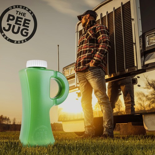 Portable Urinal The Original Pee Jug 2011ml For Men Green