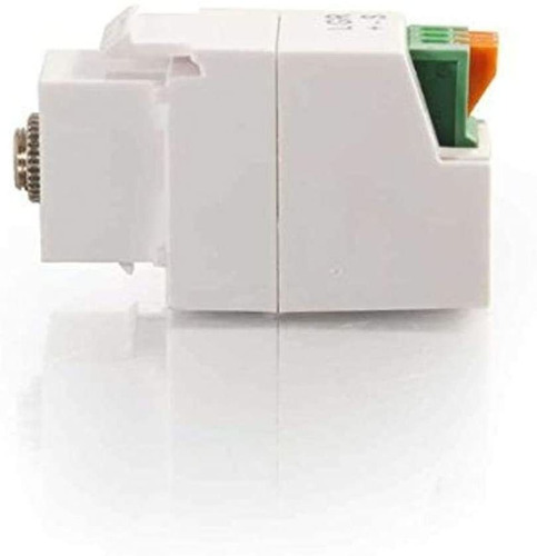 C2g 37036 - Adaptador Keystone De 0.138 in, Color Blanco