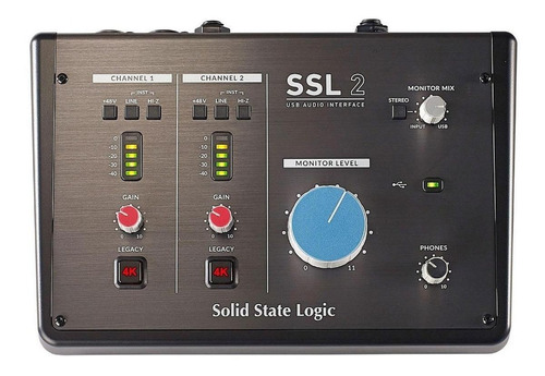 Imagem 1 de 1 de Interface de áudio Solid State Logic SSL 2