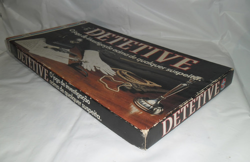 Antigo Jogo Tabuleiro Detetive Estrela - Completo (Usado)